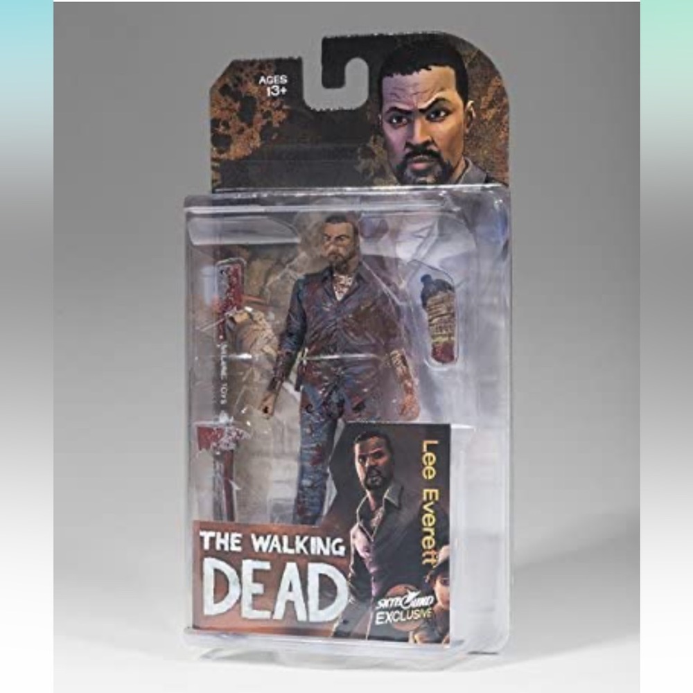 Walking Dead The Skybound Exclusive Lee Everett Bloody Chaser Action Figure